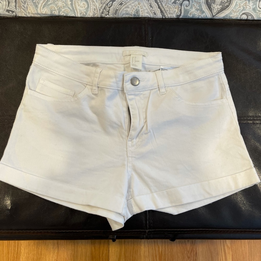 White shorts